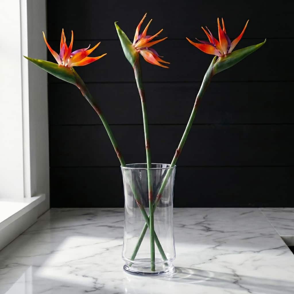 Natural Touch Bird Of Paradise 31" Set of 3