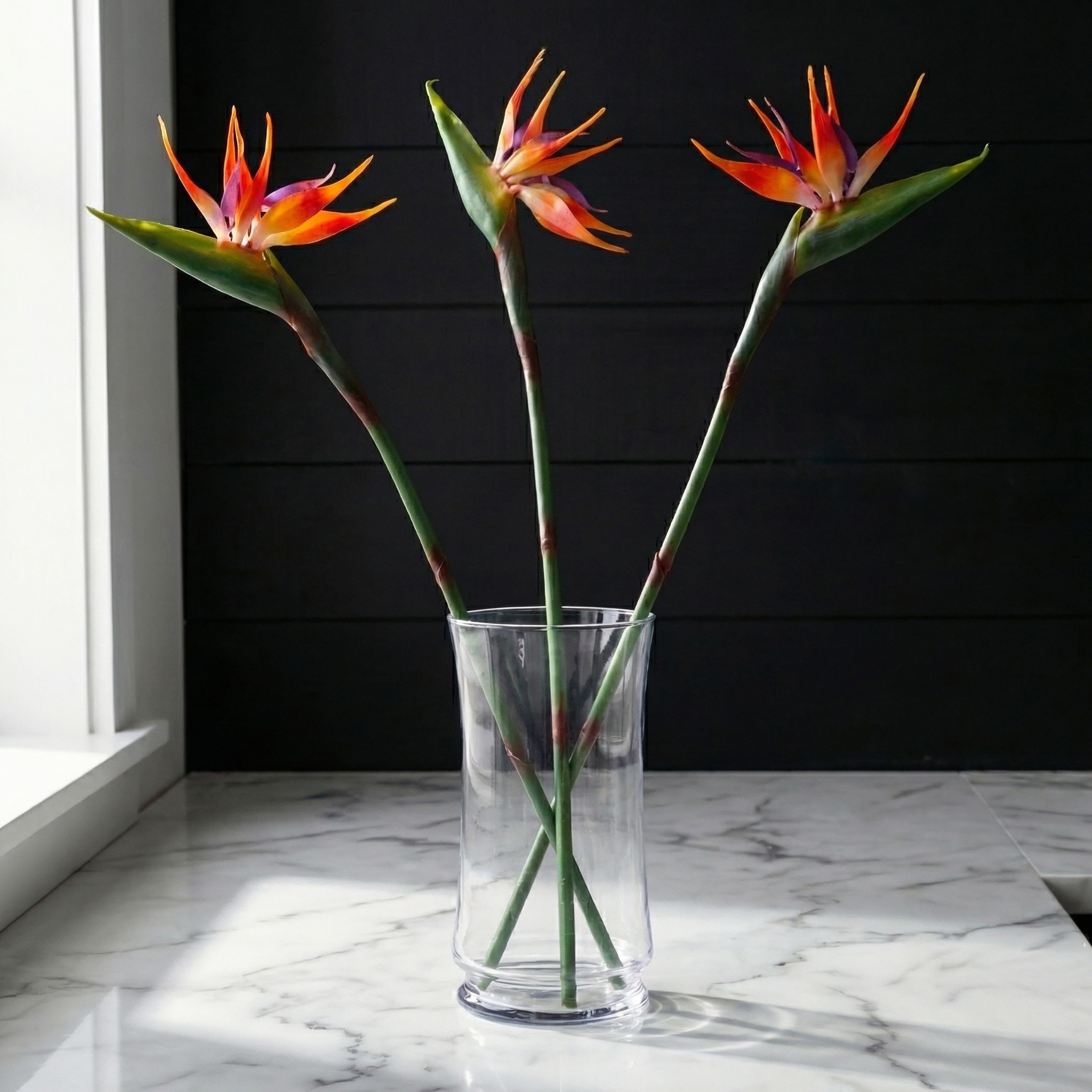 Natural Touch Bird Of Paradise 31" Set of 3