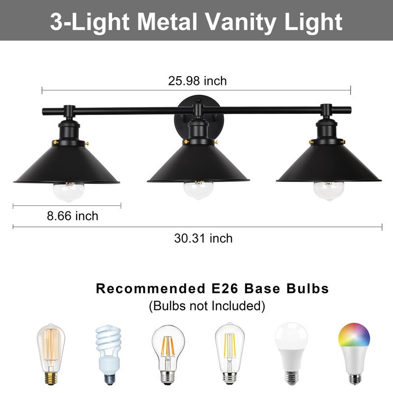 Modern Dimmable Vanity Light