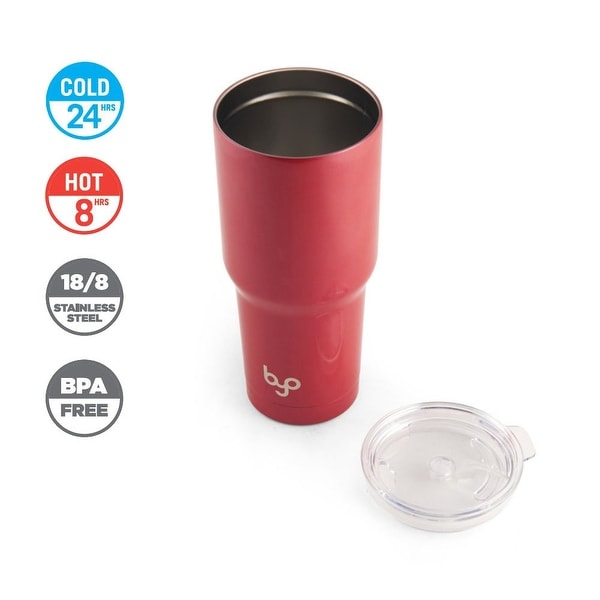 Red Color Splash Tumbler 16oz Double Wall Set of 5
