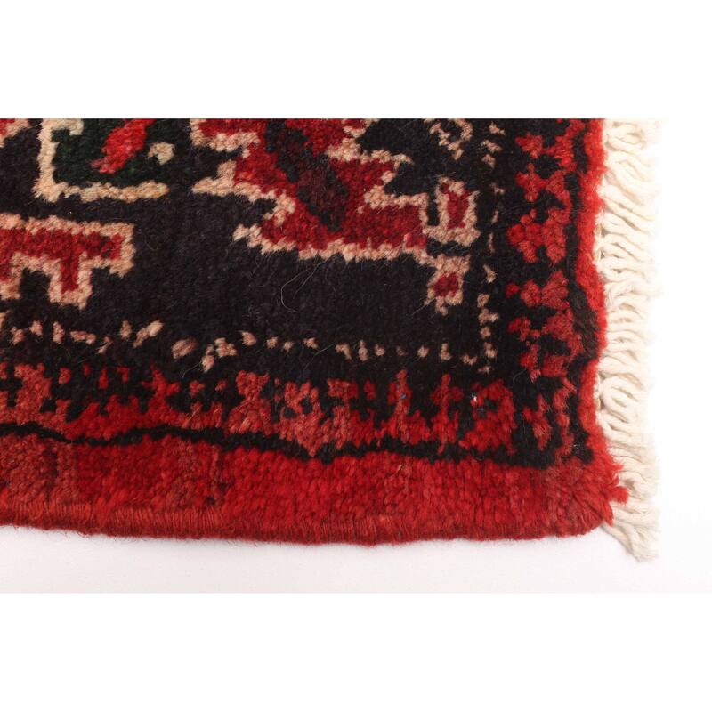 ECARPETGALLERY Hand-knotted Konya Anatolian Black Wool Rug - 4'6 x 7'2