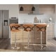 preview thumbnail 68 of 141, Carson Carrington Viby Adjustable Bar Stool with Rounded T Footrest (Set of 2)
