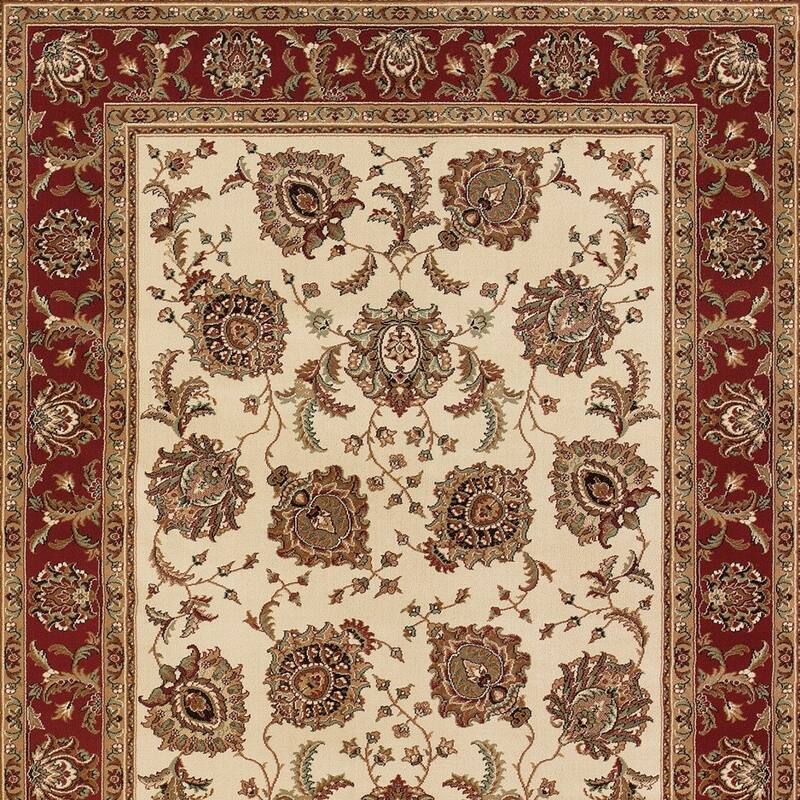 HomeRoots Oriental Traditional Rectangle Area Rug
