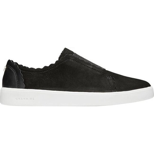 cole haan scalloped slip on sneaker