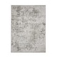 preview thumbnail 1 of 1, Chloe 7'6" x 10'2" ft Handwoven Indoor Rug, Grey - 7'6" x 10'2" ft