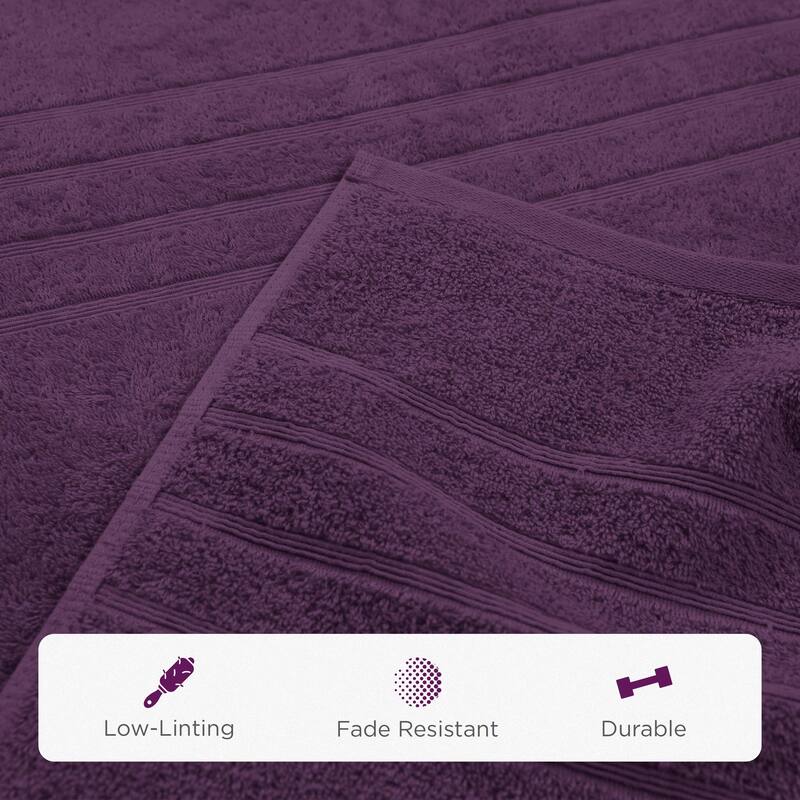 Martex Ultimate Performance Cotton Low-Lint Soft Absorbent Towel Set