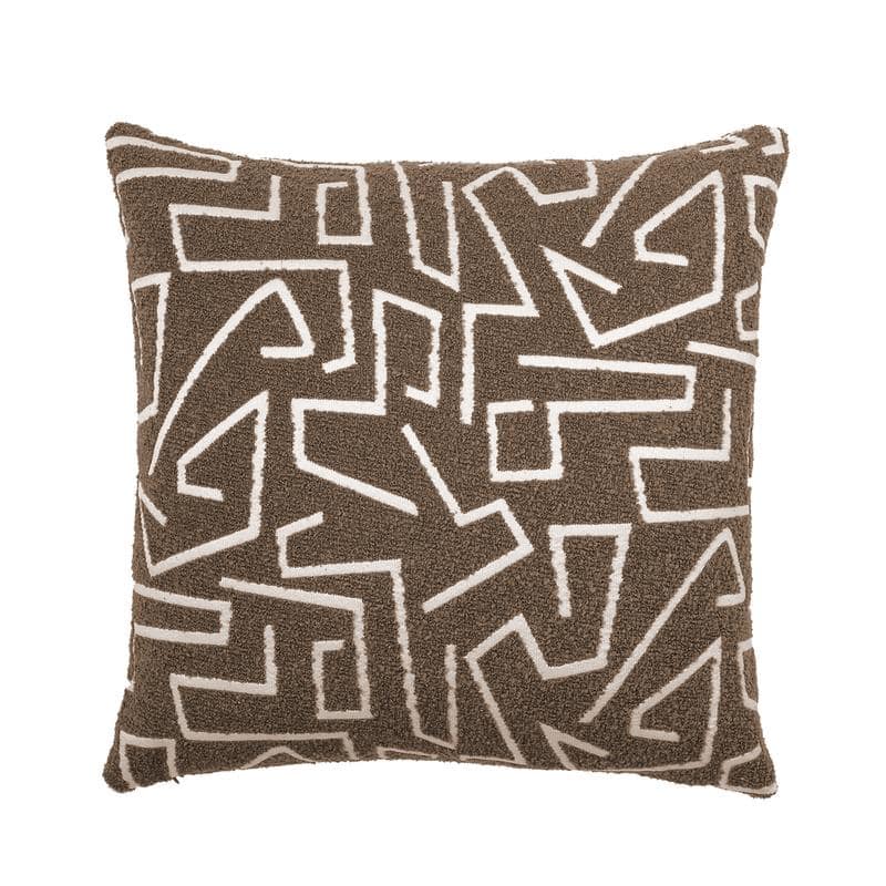 Austin Horn Classics Contempo Decorative Pillow – 22"x22", Boucle Jacquard Fabric, Reversible