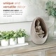 preview thumbnail 5 of 10, Alpine Corporation 11" Tall Indoor/Outdoor Buddha Tabletop Water Fountain with LED Lights