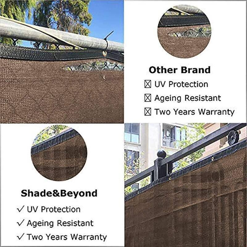 Artpuch Privacy Screen Fence Blockage Heavy Duty Protective for Outdoor Patio Lawn Garden Balcony