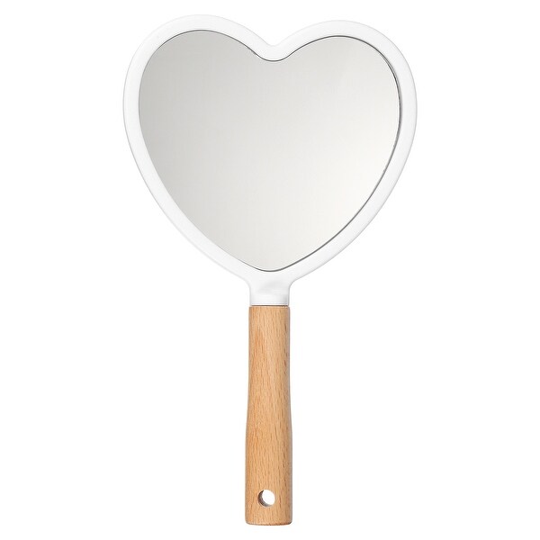Unique Bargains Hand Held Mirror