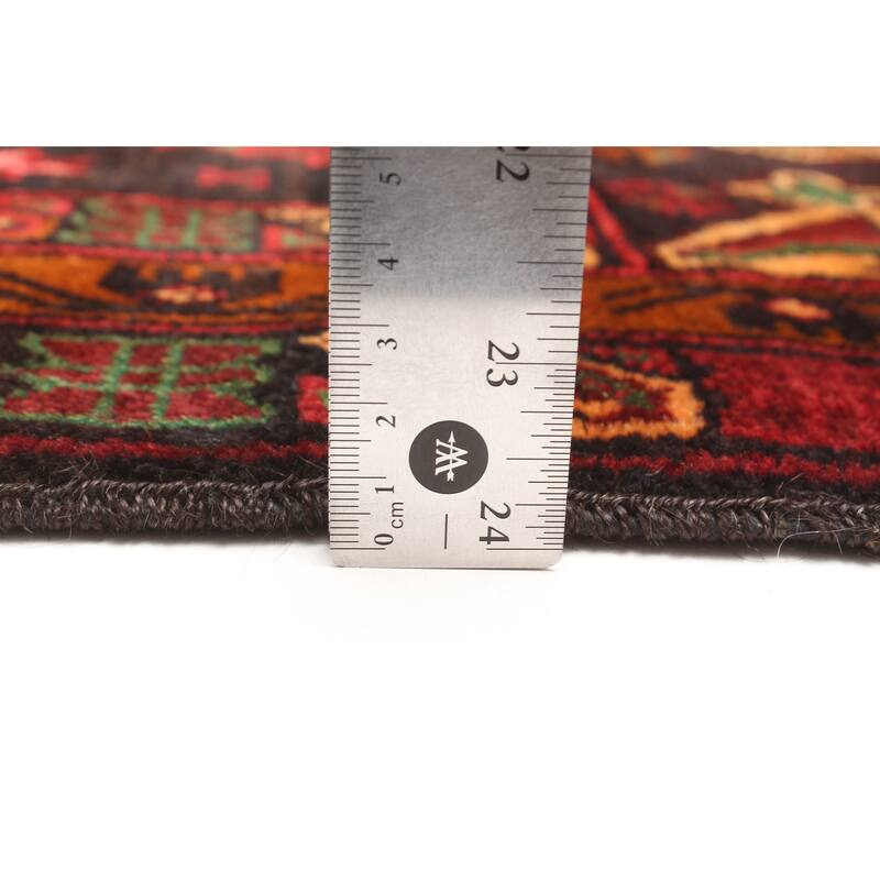 ECARPETGALLERY Hand-knotted Teimani Black Wool Rug - 2'9 x 4'8