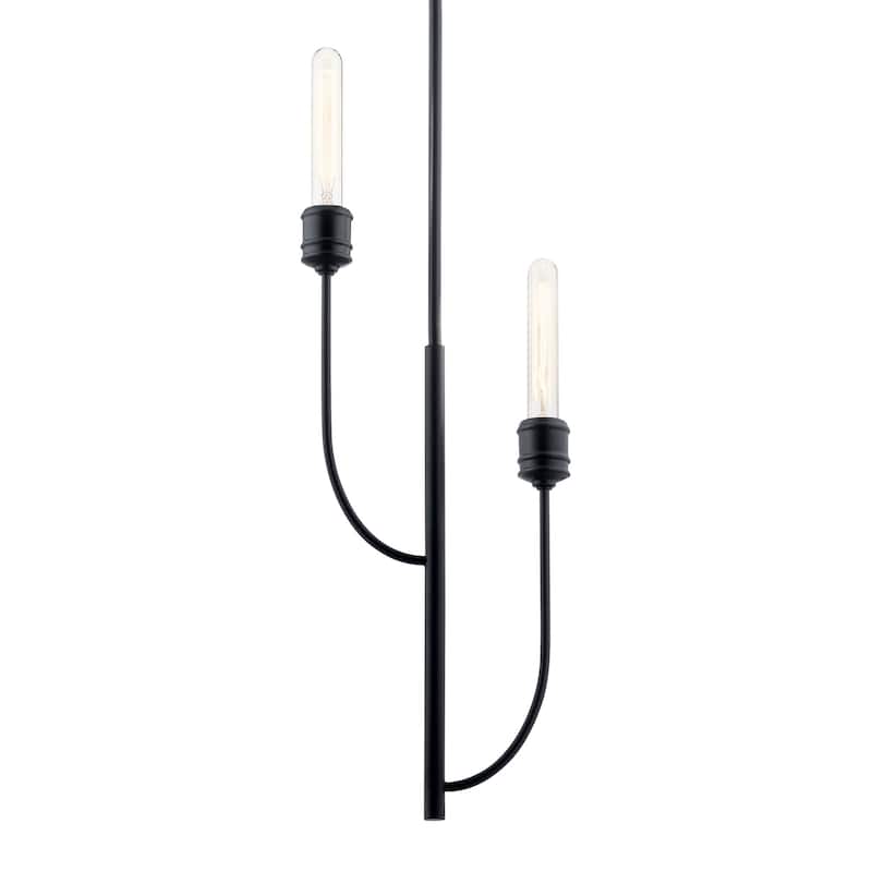 Kichler Hatton 2 Light 10" Wide Single Pendant