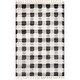 preview thumbnail 2 of 7, Nuloom Kellina Plaid High/Low Tassel Area Rug