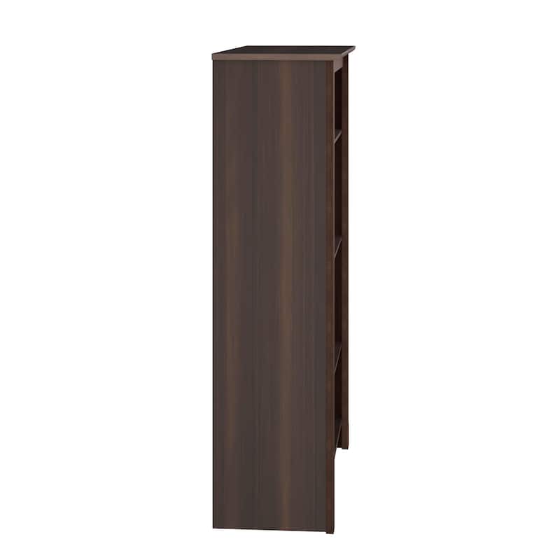 Prepac Home Office 4-Shelf Bookcase - 31.5" W x 48" H x 13" D