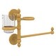 preview thumbnail 12 of 26, Allied Brass Prestige Skyline Collection Hair Dryer Holder and Organizer Spanish Gold
