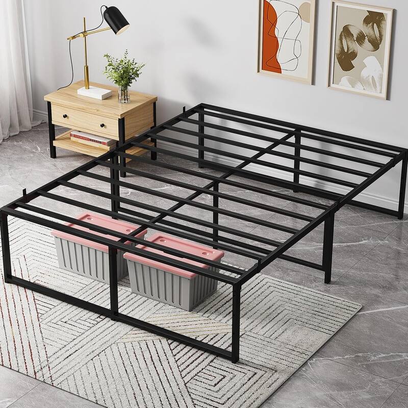 Bed Frame Platform - Black - Full