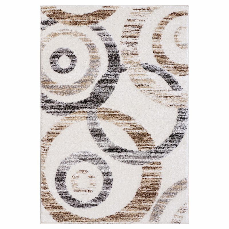 Gertmenian Barcelona Polyester / Polypropylene Turfted High-Low Area Rug Collection