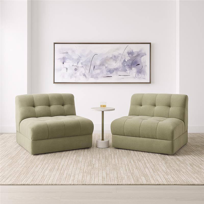 Marble Metal Side Table Modern Slim Base Narrow Round Top Home Decor - 24.0"