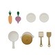 preview thumbnail 34 of 40, Teamson Kids Little Chef Lake Tahoe Wooden Play Kitchen - Washer & Mini Garden