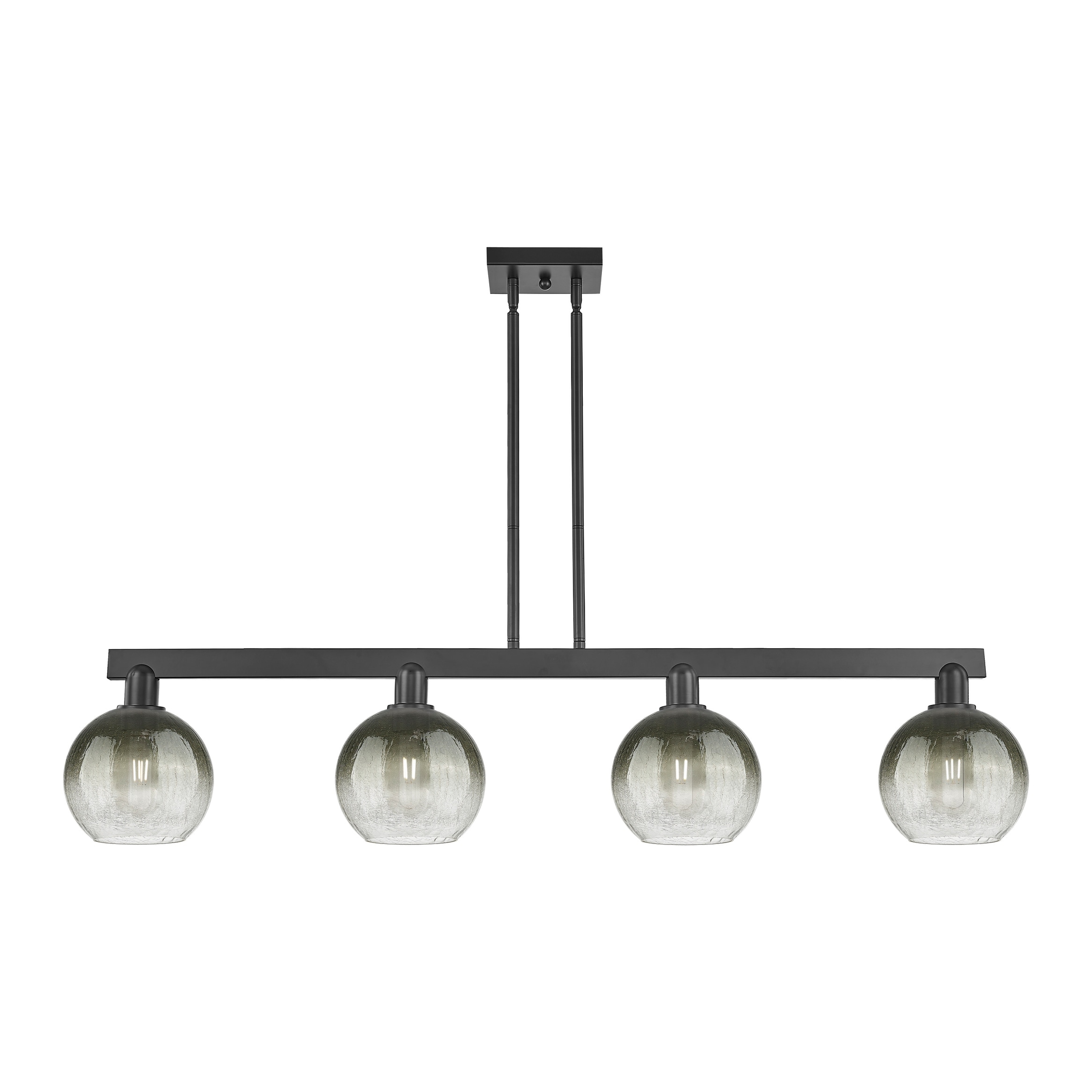 Innovations Lighting Urban Downtown - Brookhaven Globe - 4 Light 48" Stem Hung Island Light