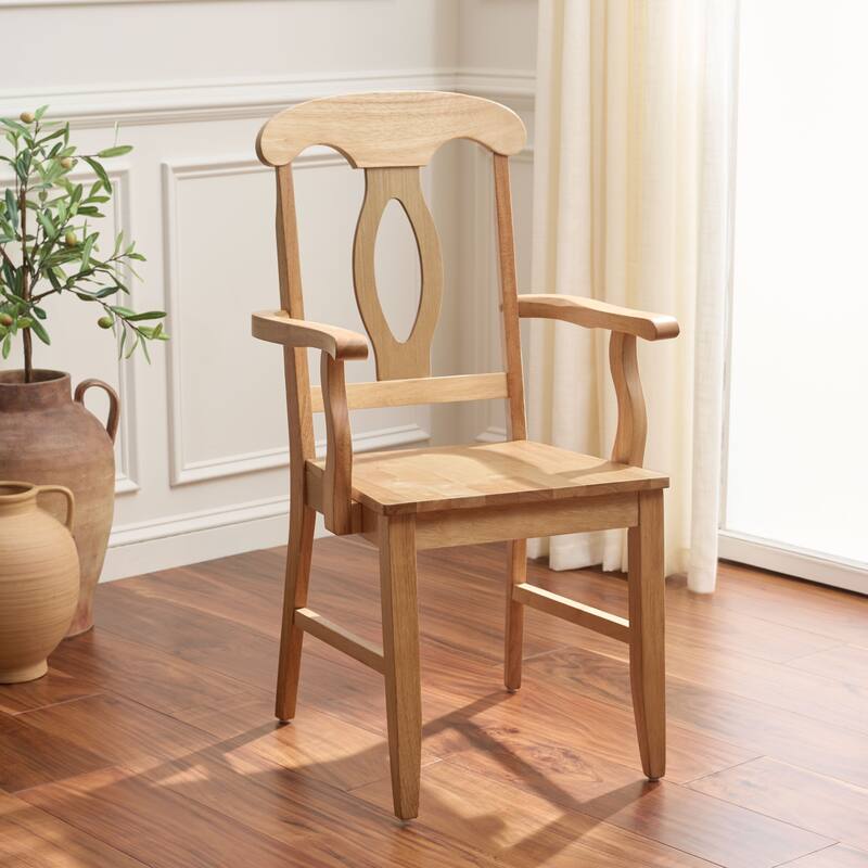 SAFAVIEH Home Hannelore Arm Chair - 18"W x 21"D x 39"H