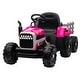 preview thumbnail 2 of 22, Kids Ride on Tractor with Trailer & Parent Remote Control,12V Battery Powered Ride On Tractor Toy with Dual Motors