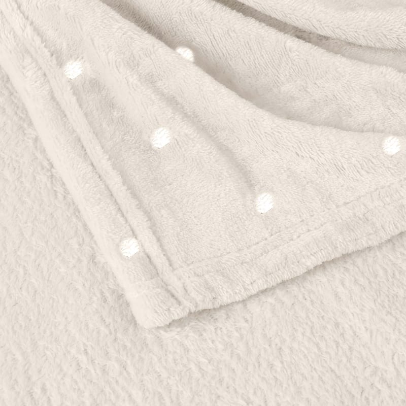 Superior Fleece Plush Medium Weight Soft Fluffy Decorative Blanket