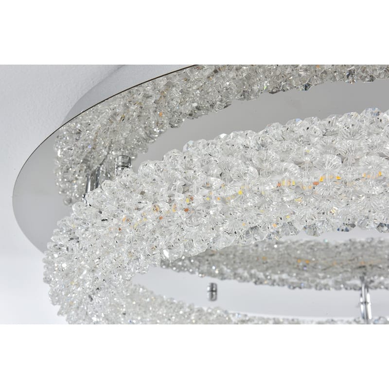 22 inch Adjustable LED Flush Mount