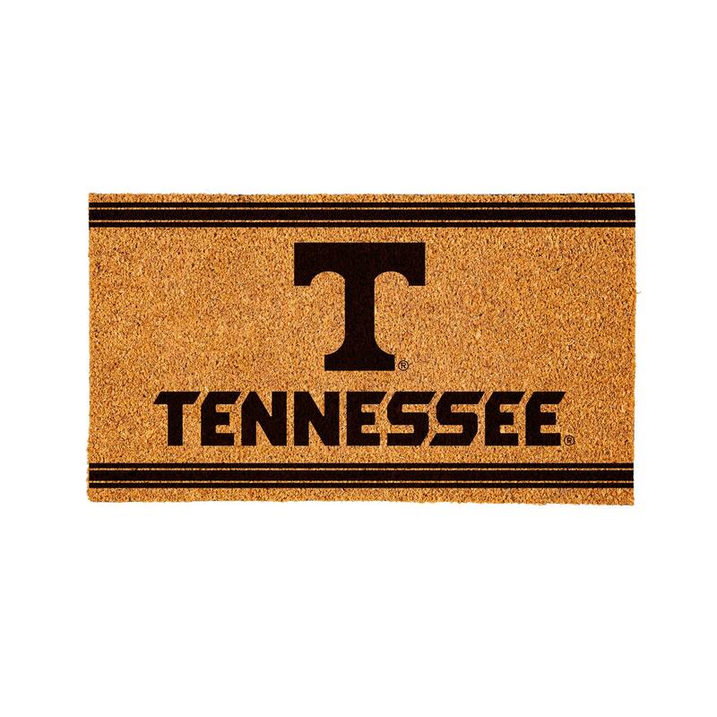 University of Tennessee PVC Door Mat - Black