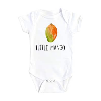 Little Mango - Baby Boy Girl Clothes Infant Bodysuit Funny Cute Newborn 1A