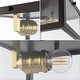 preview thumbnail 24 of 73, Alma 12" Metal/Glass LED Flush Mount, by JONATHAN Y