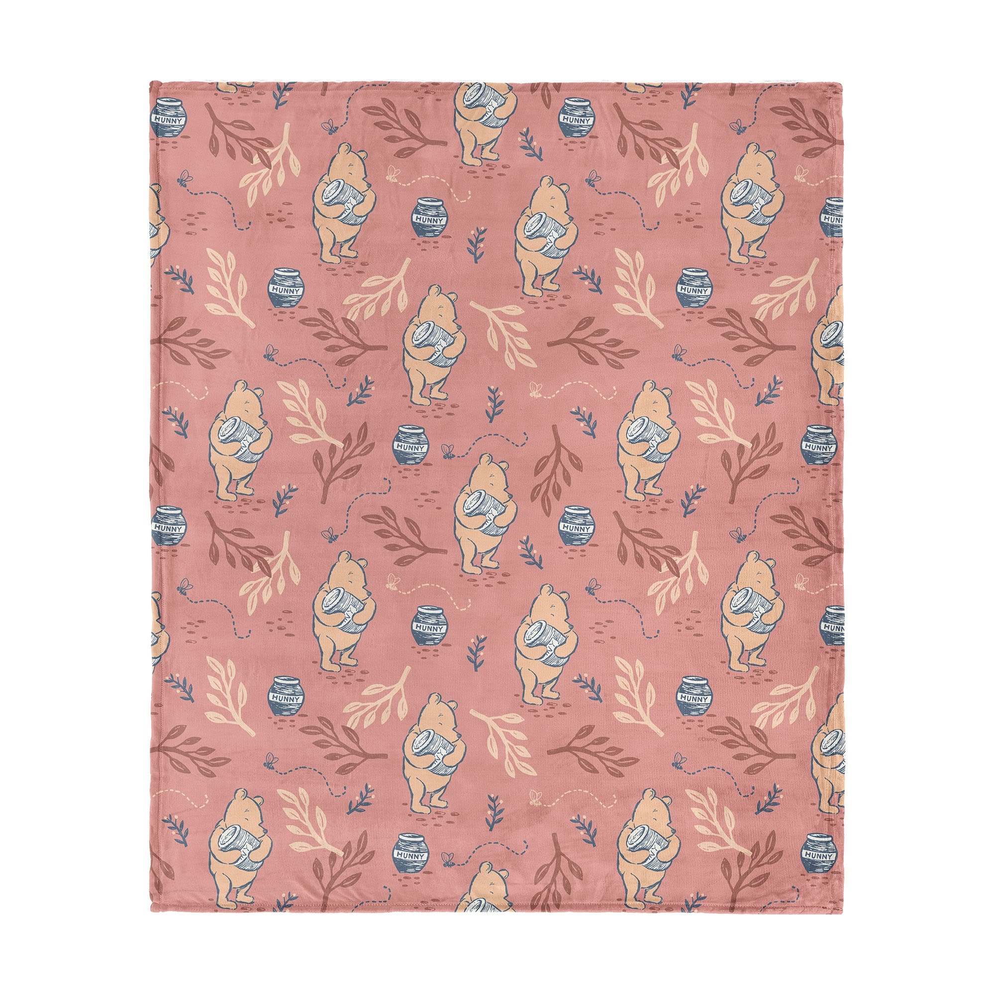 Disney Winnie the Pooh Silk Touch Throw Blanket