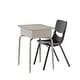 preview thumbnail 6 of 52, Student Desk with Open Front Metal Book Box & Flex Comfort Chair - 24"W x 18"D x 22.25" - 31.25"H Gray Granite Top/Black Chair