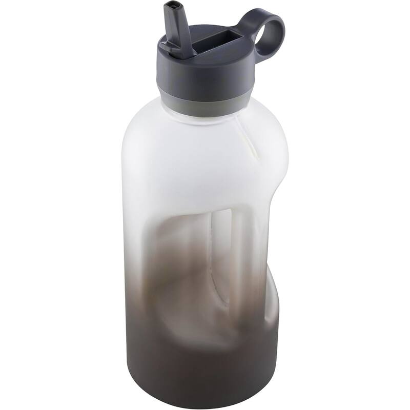 Byo 74 Oz Tritan Motivational Bottle - Black