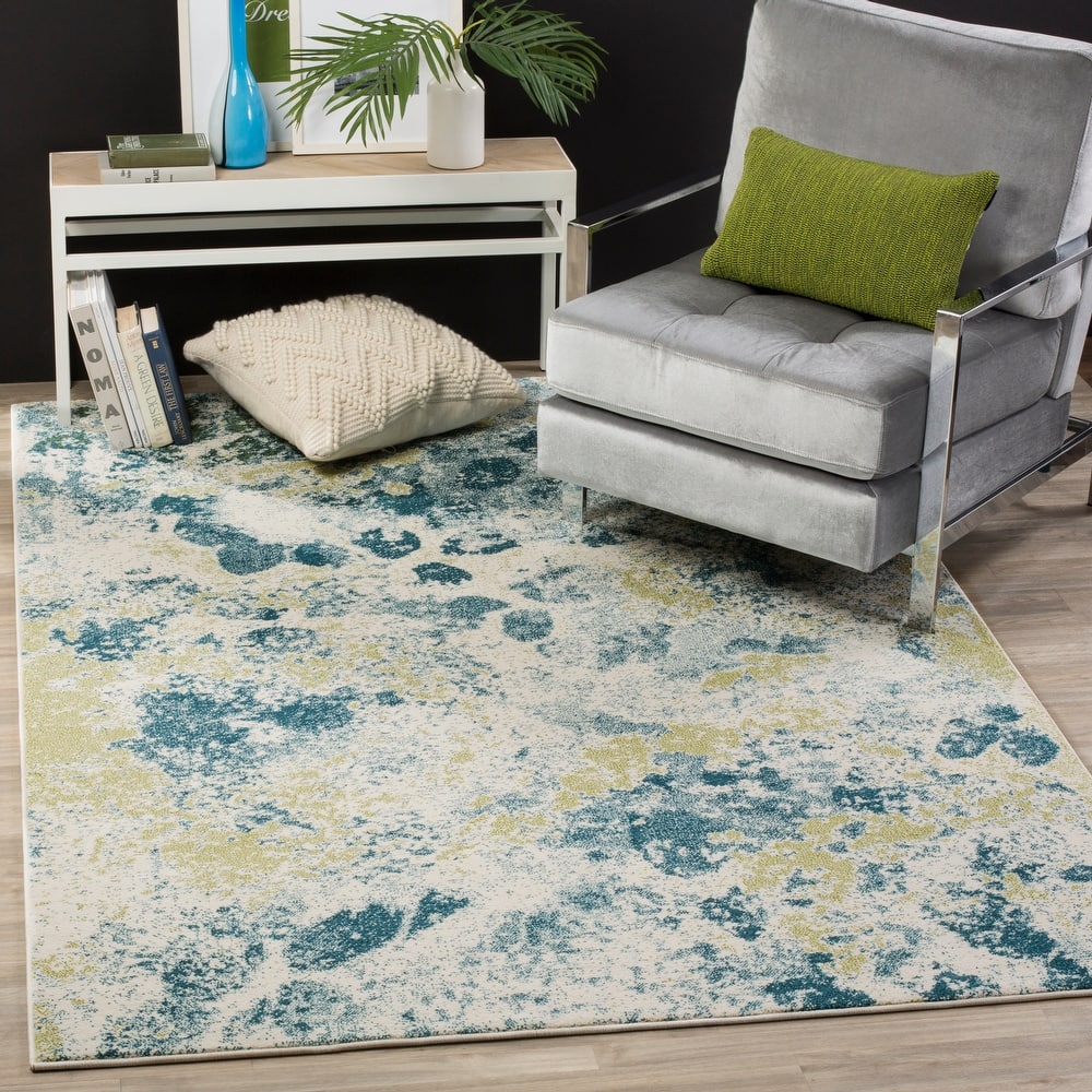 SAFAVIEH Watercolor Sophie Modern Abstract Rug