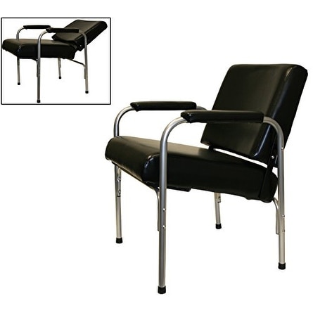 LCL Beauty Automatic Recline Shampoo Chair with Double-Reinforced Steel Frame
