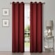 preview thumbnail 1 of 129, Superior Solid Machine Washable Room Darkening Grommet Curtains, Set of 2