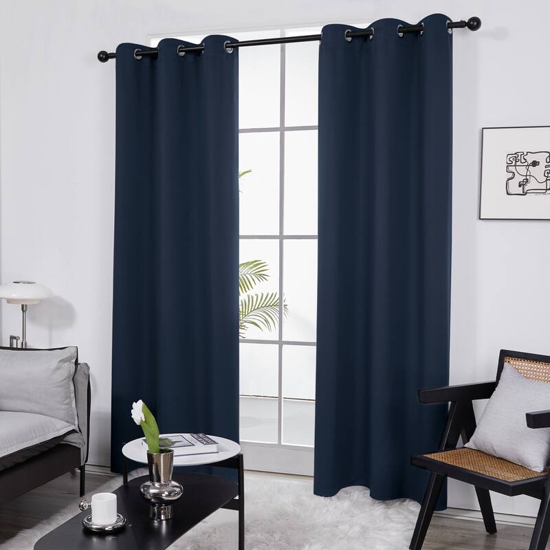 Deconovo Grommet 38 Width Curtain (2 Panel)