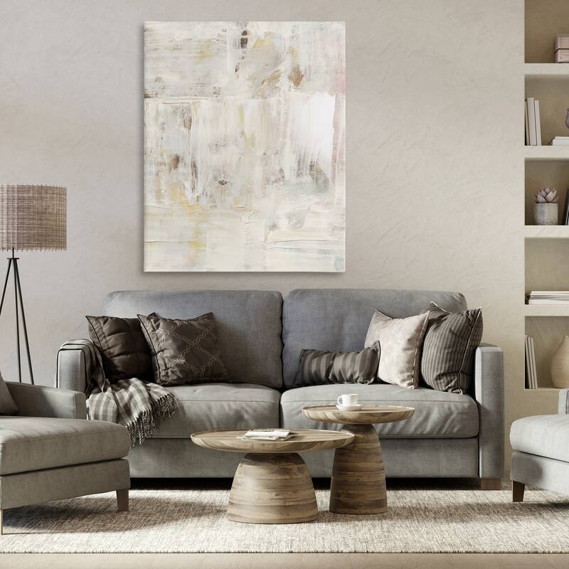 Stupell Natural Abstract Pattern Canvas Wall Art Design By Victoria Barnes