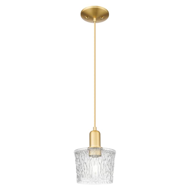 Innovations Lighting Endless Possibilities Arcadia - Niagara - 1 Light 7" Cord Hung Mini Pendant - Satin Gold