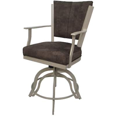 Montana Brown Swivel Tilt Metal 30" or Counter 26" Bar Stool