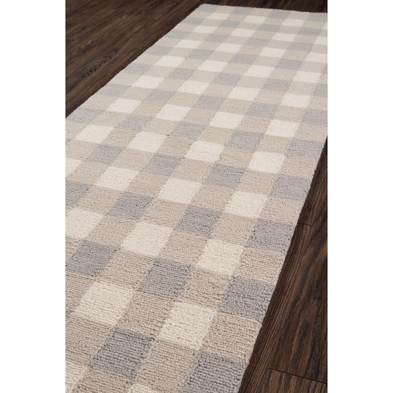 Momeni Geo India Hand Made Wool Geometric Area Rug