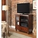 preview thumbnail 1 of 22, Convenience Concepts Tahoe Highboy 40" 2 Drawer TV Stand with Storage Cabinet and Shelves Espresso