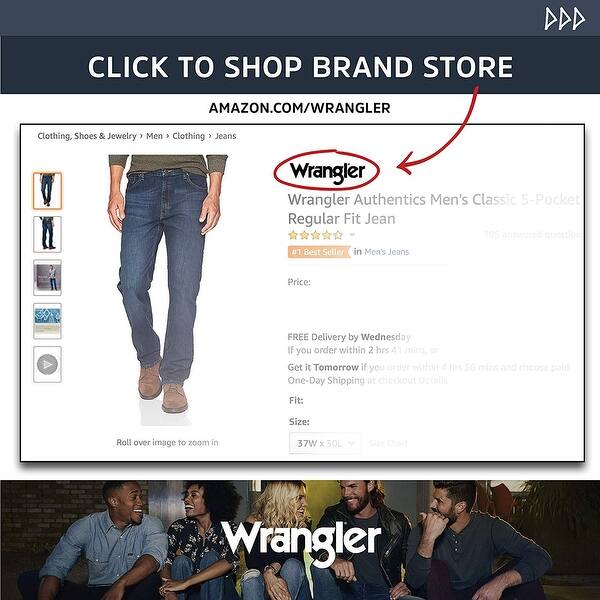 Shop Wrangler Authentics Men S Big Tall Relaxed Fit Comfort