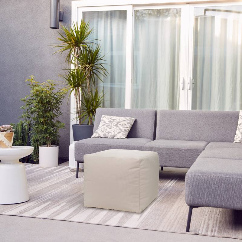 Gouchee Home Cube Soleil Outdoor/Indoor Ottoman