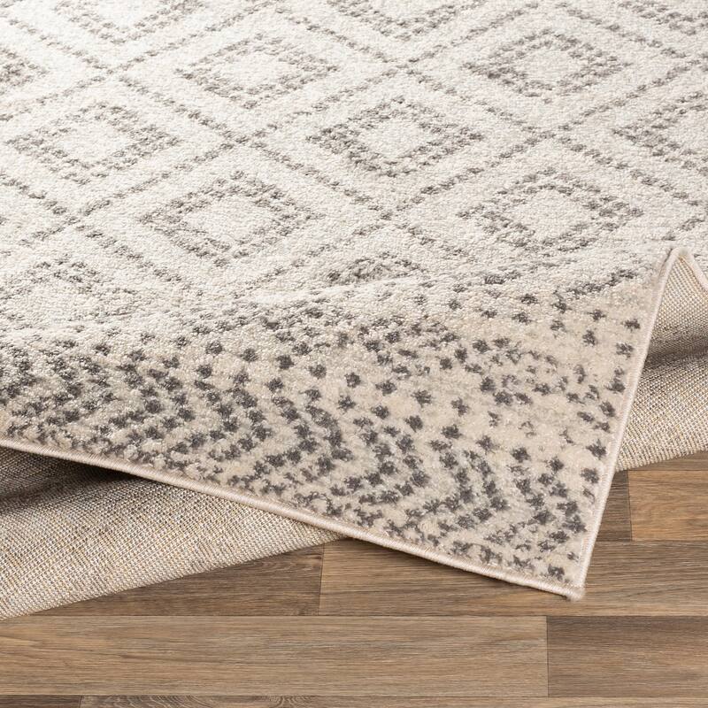 Livabliss Naima Bohemian Border Area Rug