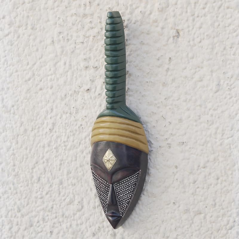 Novica Handmade Yaravi Masr African Wood Mask