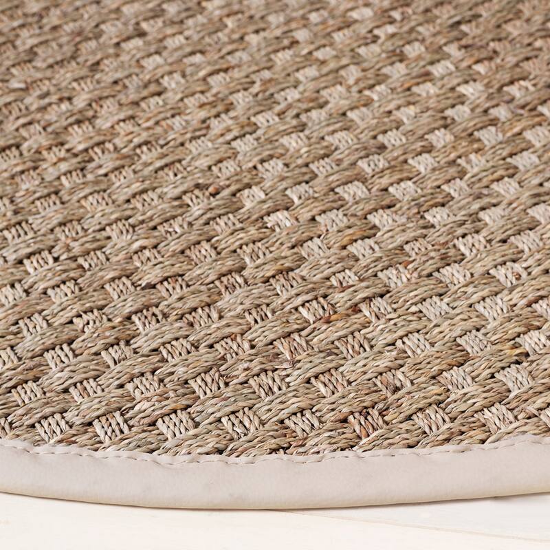 SAFAVIEH Natural Fiber Fita Farmhouse Seagrass Rug
