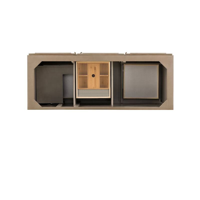 James Martin Vanities 620-V60D-M Portland 60" Free Standing Double