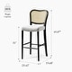 preview thumbnail 16 of 34, Maven Lane Vera Kitchen Dining Stool